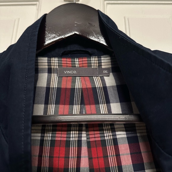 Vince Navy Blue Utility Jacket Mens Size XXL - Picture 7 of 11